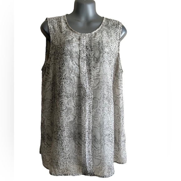 Dalia Snakeskin Print Women’s Tank Top • Used • Size: Large - Picture 2 of 9